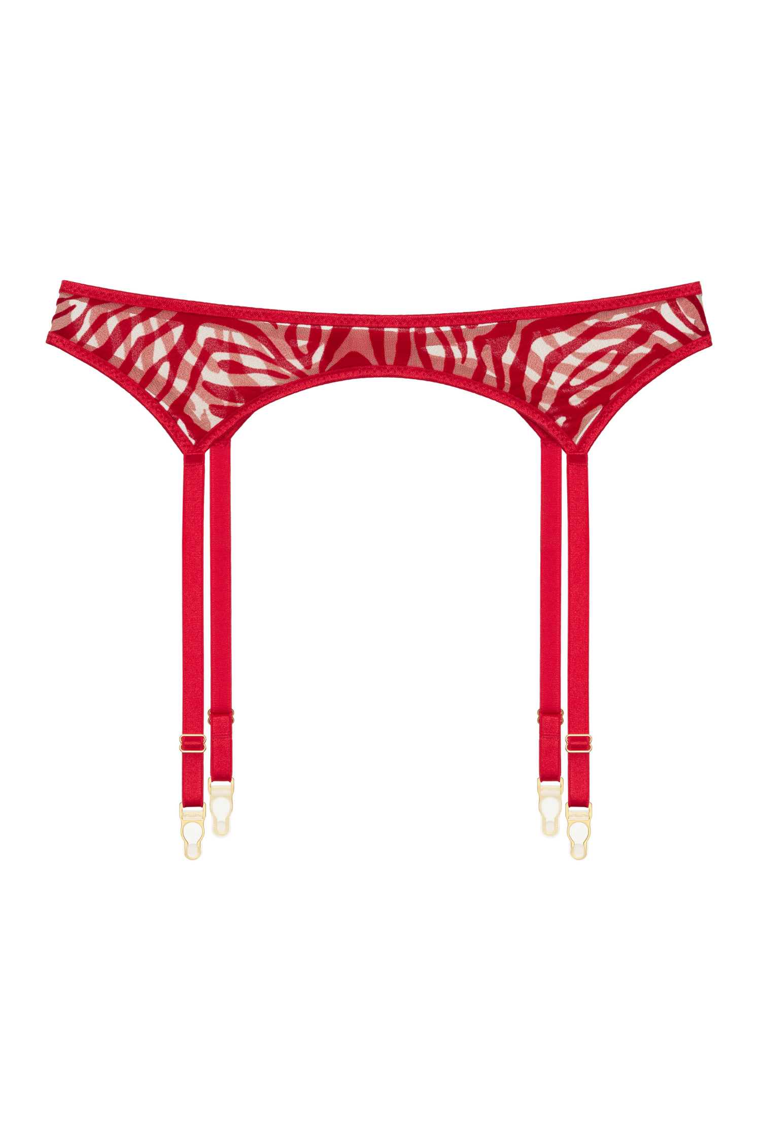 Wanted Garter Belt - S / Red Wanted Garter Belt - S / Red