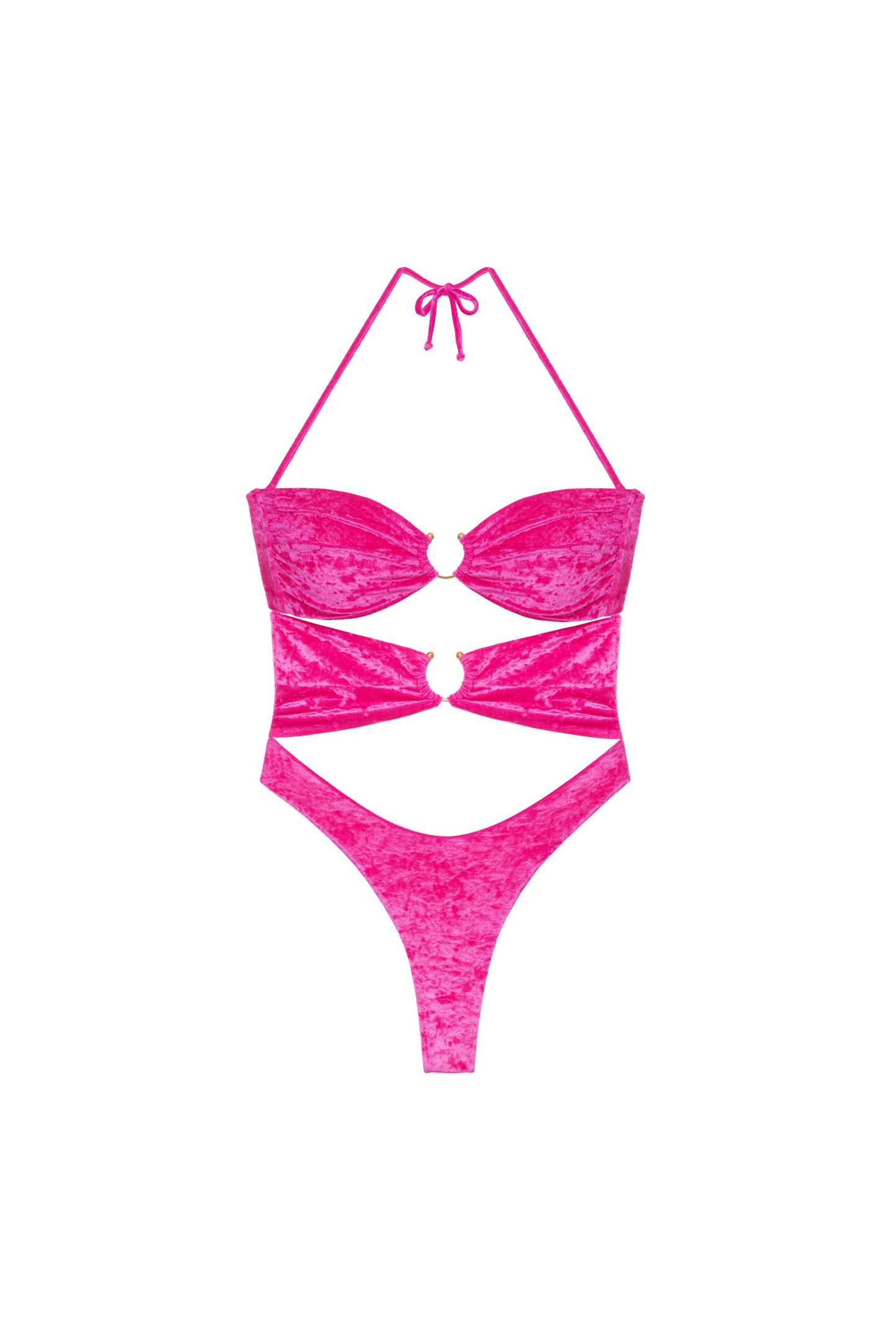 Am Strand One Piece - Rosa