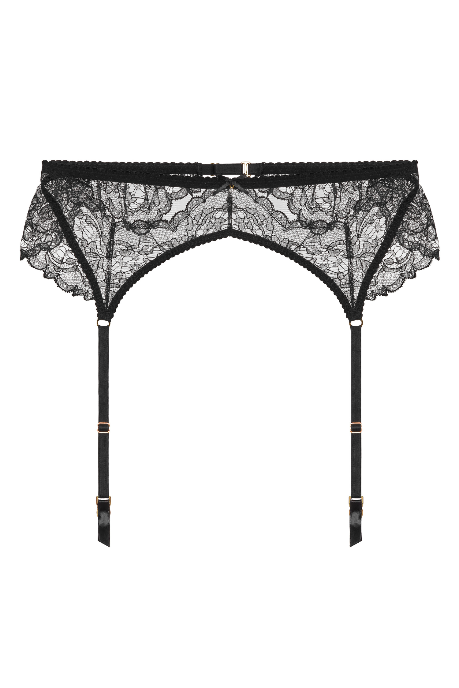 Pure Garter Belt Bow with Rhinestone Adjustable Fit Pure Garter Belt Bow with Rhinestone Adjustable Fit