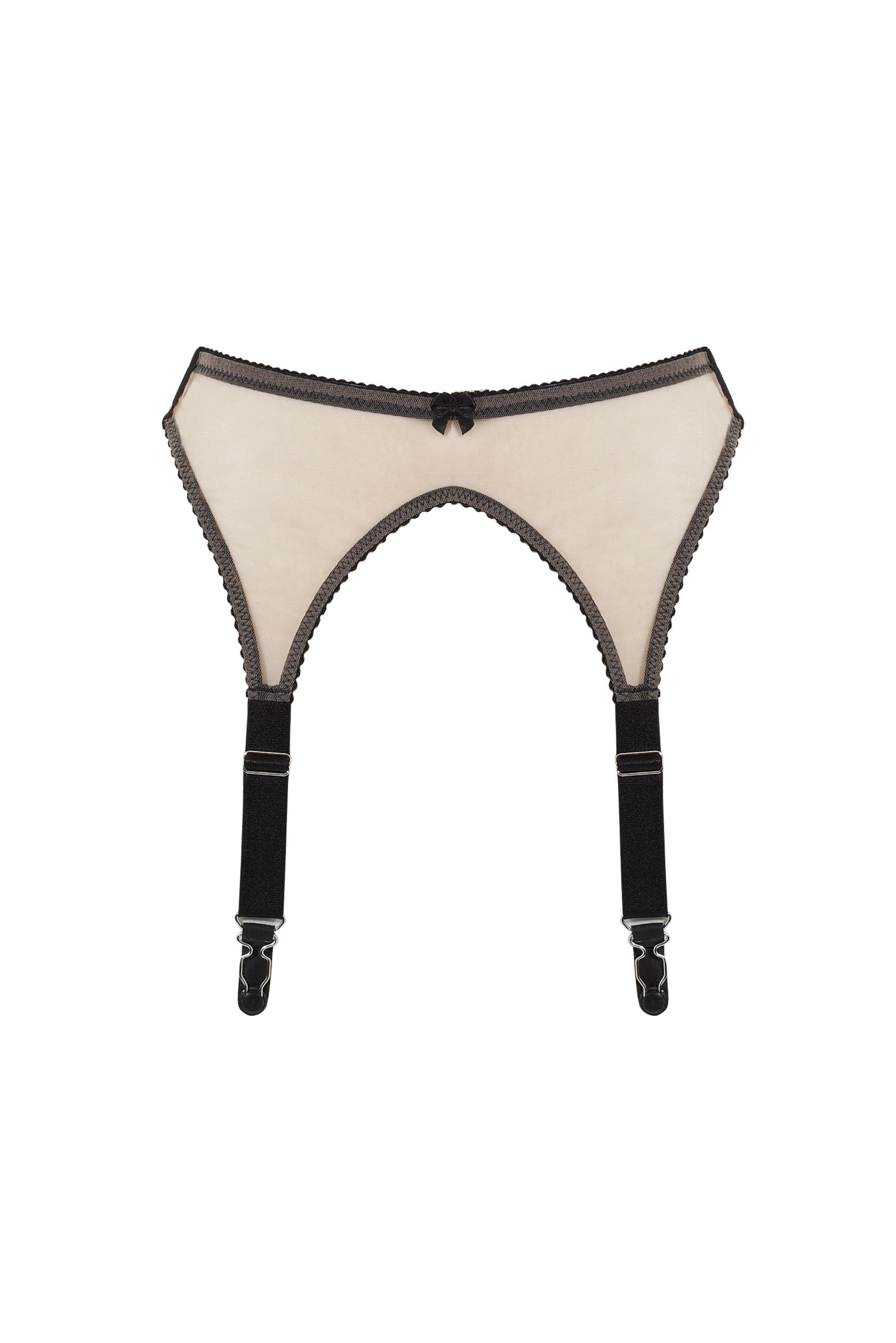 Caffe Latte Garter Belt - XS