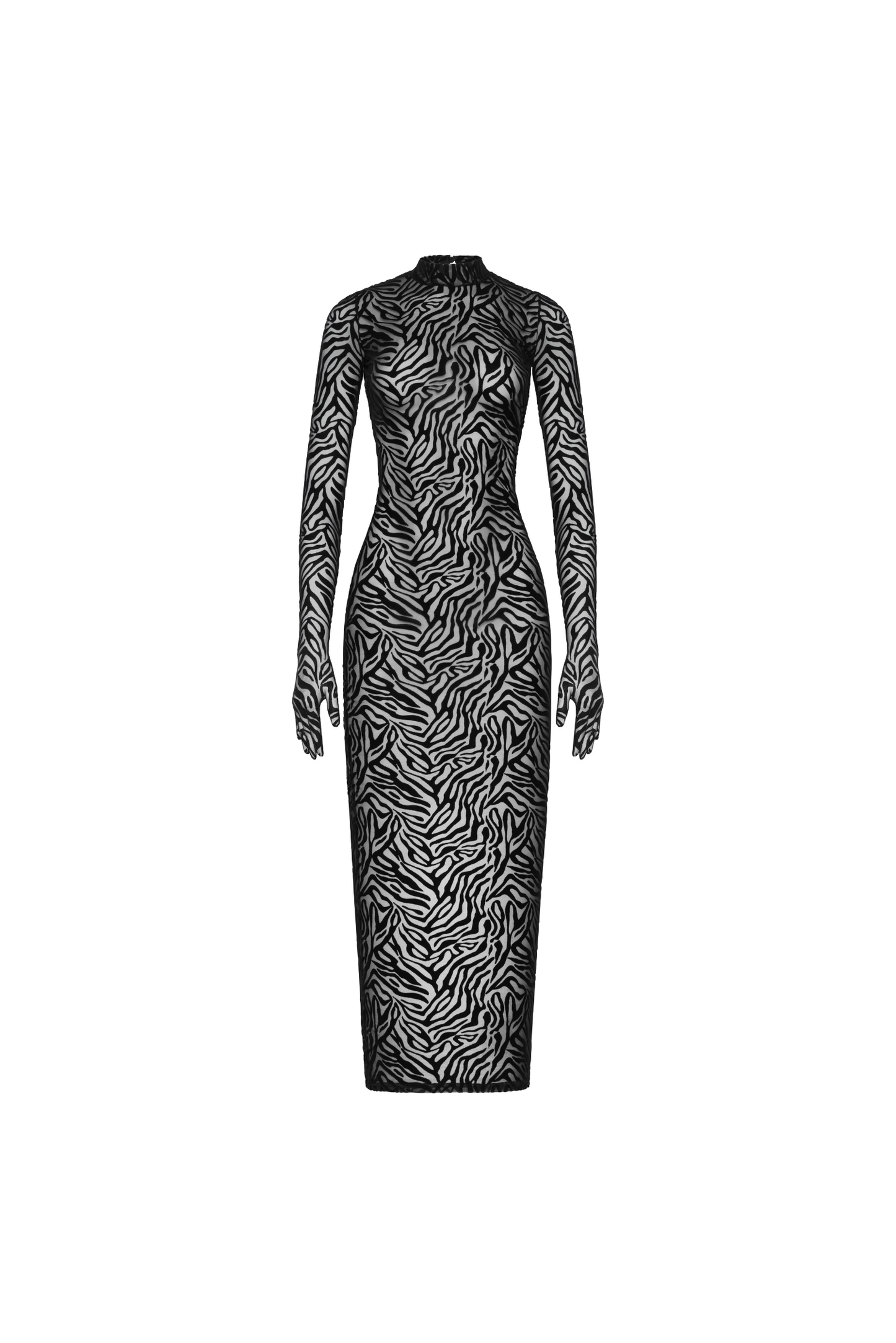 kourtney maxi dress Kourtney Tiger Print Long Maxi Dress, XL