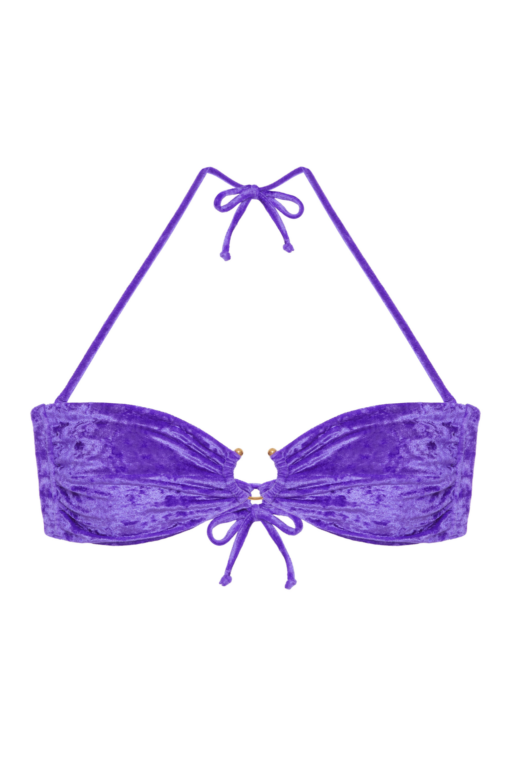 On the Beach swim top - Violetto