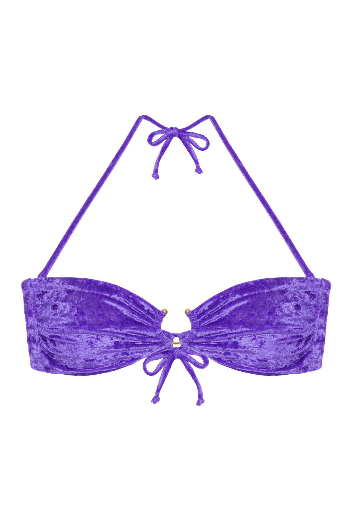 On the Beach swim top - Violetto
