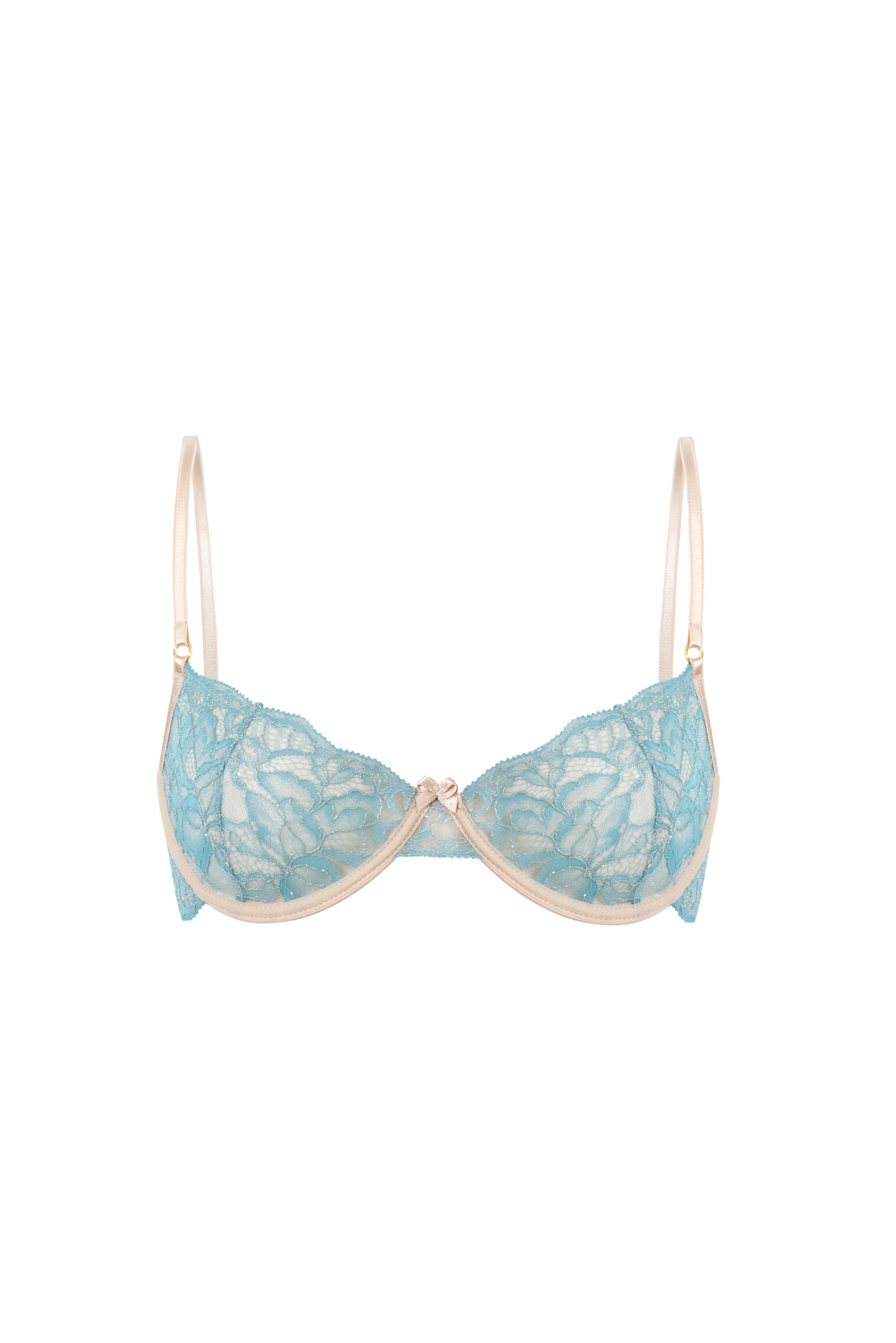Lace Magic Bra - Turquoise – Lounge Underwear