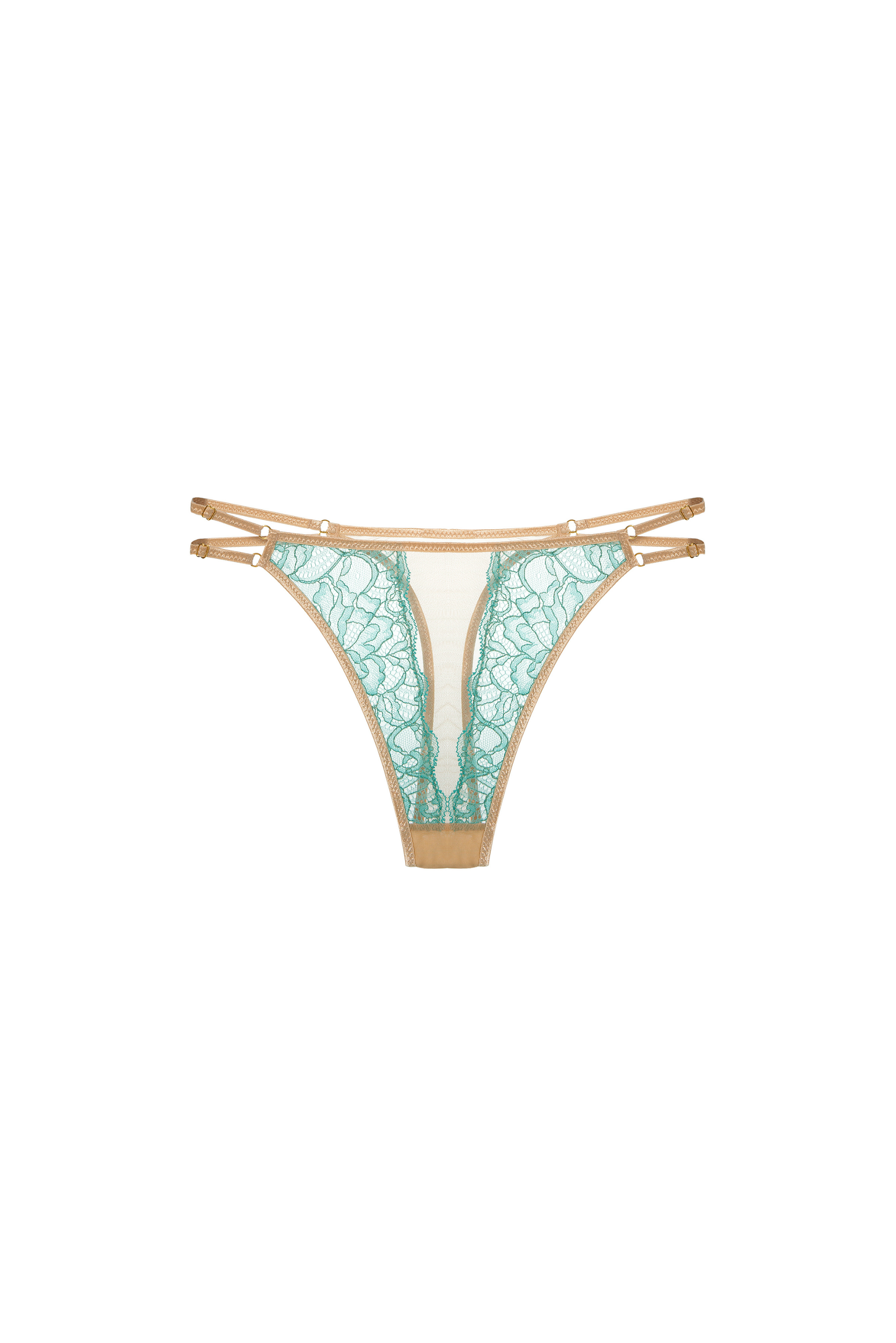  TooLoud Birthstone Turquoise Womens Thong Underwear